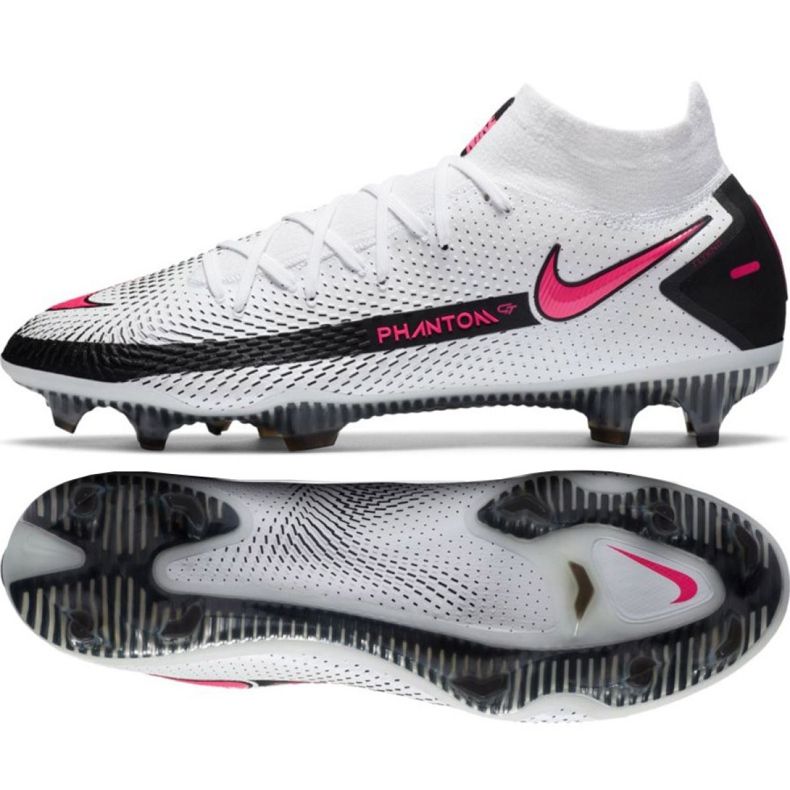Nike Phantom Gt Elite Df Fg M CW6589-160 football boots multicolored white