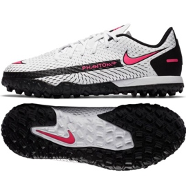 Nike Phantom Gt Academy Tf Jr CK8484-160 football shoe white multicolored