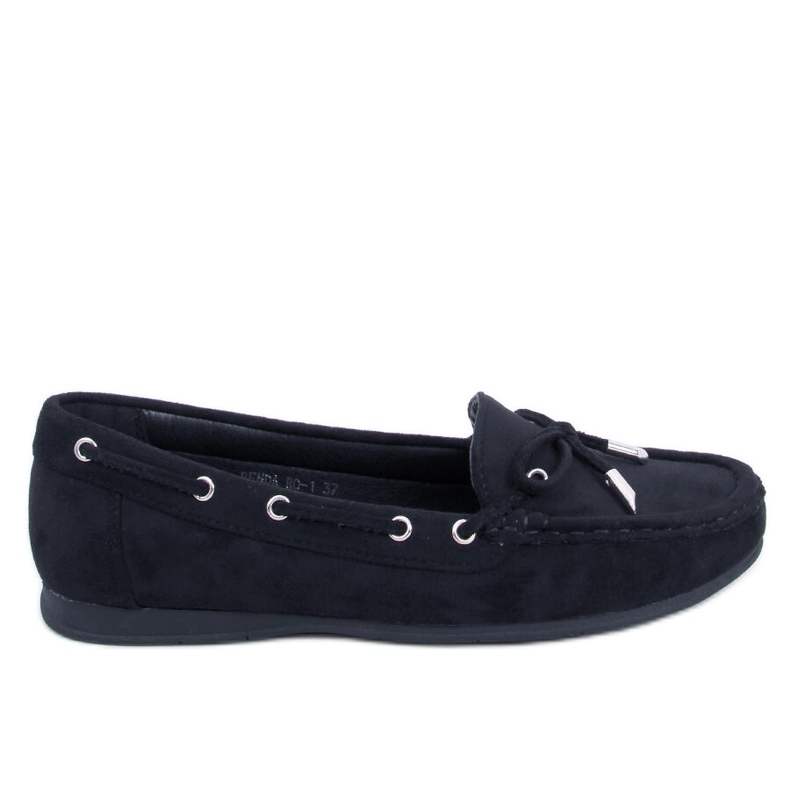 Black women's loafers RQ-1 Black Black women's loafers RQ-1 Black