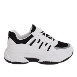 Women's sports shoes white and black BH-001 Black