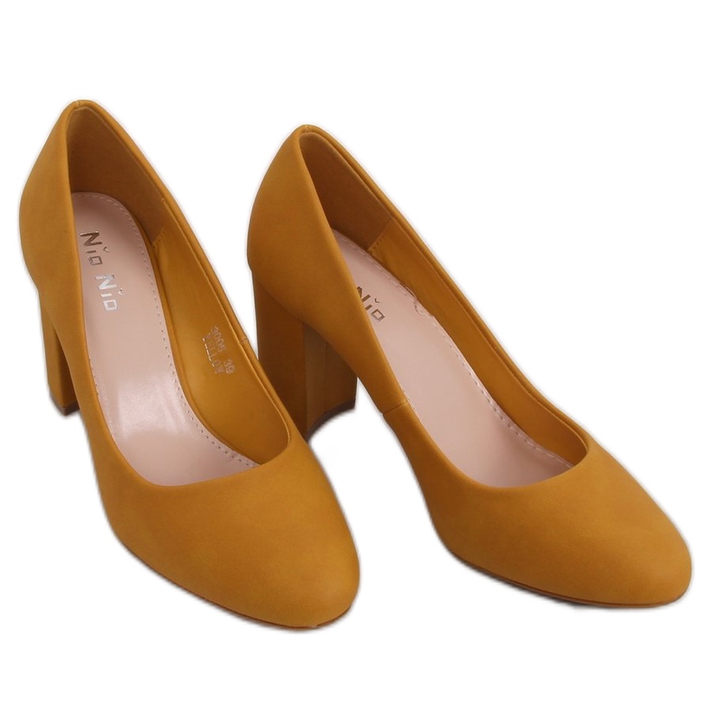 Pumps on the post honey 3005 Yellow
