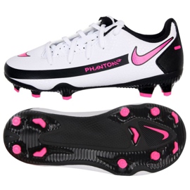 Nike Phantom Gt Club FG / MG Jr DC9466-160 football shoes white multicolored