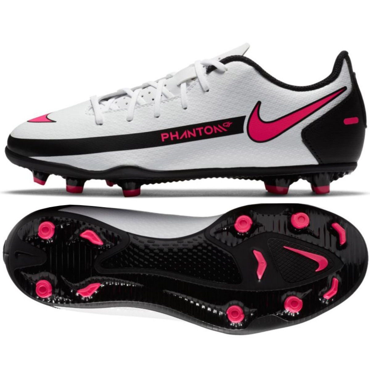 Nike Phantom Gt Club Fg Mg Jr Ck8479 160 Football Shoes White Multicolored Keeshoes Nike Phantom Gt Club Fg Mg Jr Ck8479 160 Football Shoes White Multicolored Keeshoes