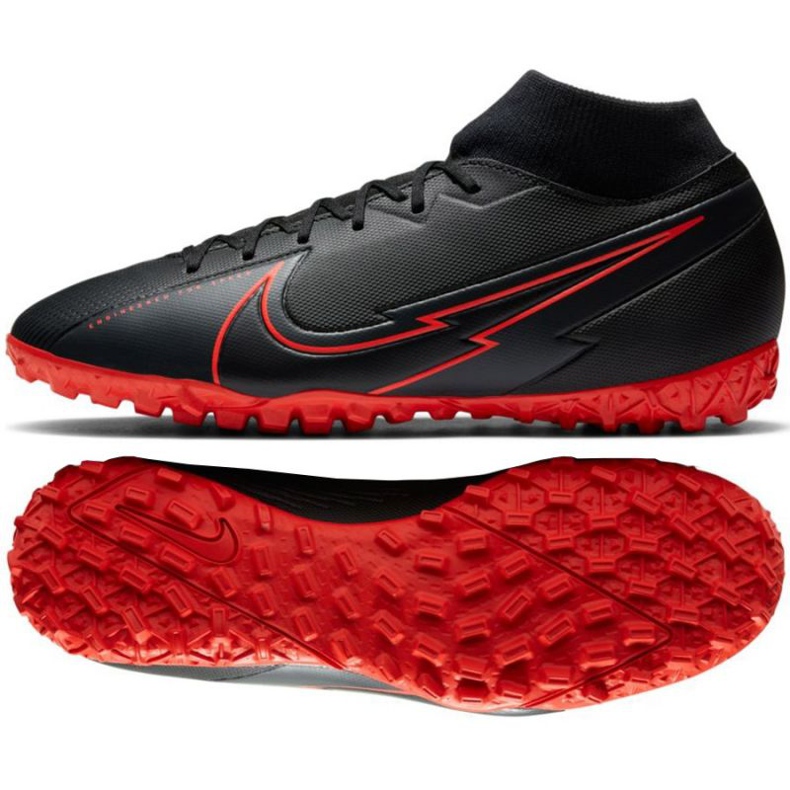 Nike Mercurial Superfly 7 Academy Tf M AT7978-060 football shoes multicolored black