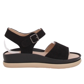 Black women's sandals YJ860 Nero Ii Genre Black women's sandals YJ860 Nero Ii Genre