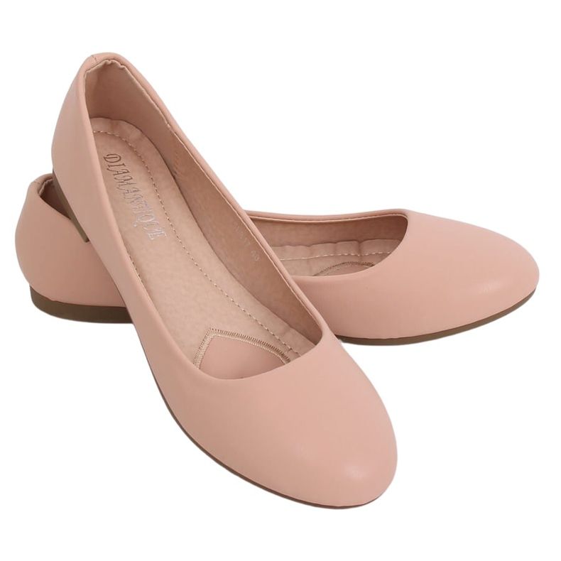 Women's pink ballerinas YSD817 Nude II Quality