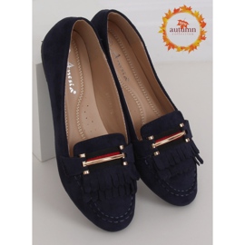 Women's navy blue loafers 88-381 Navy Women's navy blue loafers 88-381 Navy