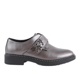 Gray women's shoes C18-6391 grey