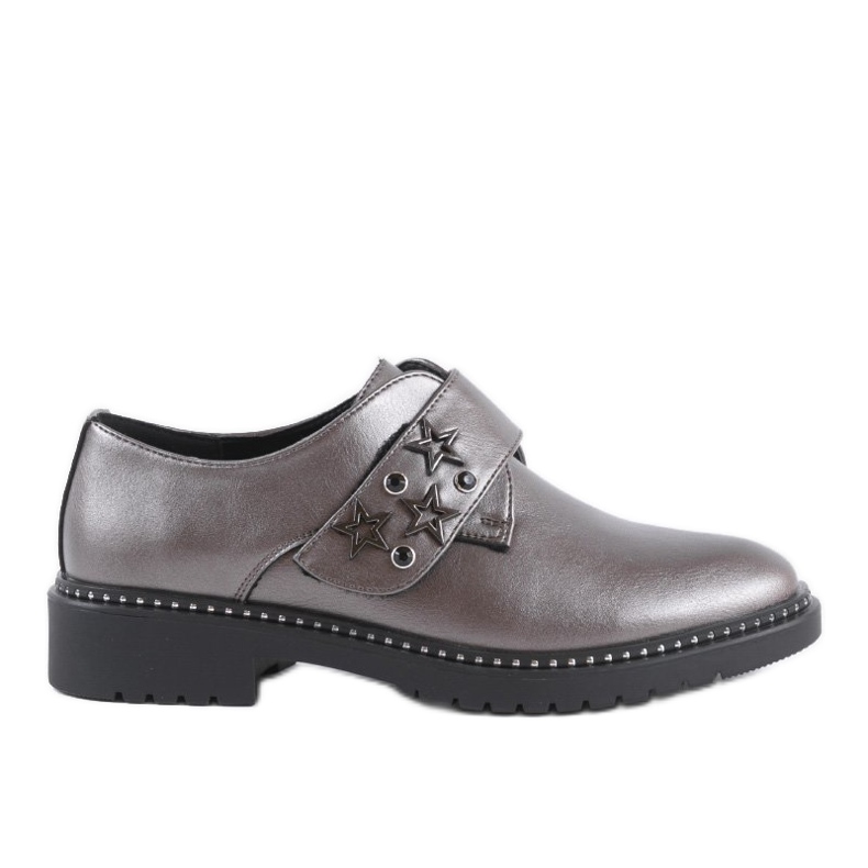Gray women's shoes C18-6391 grey