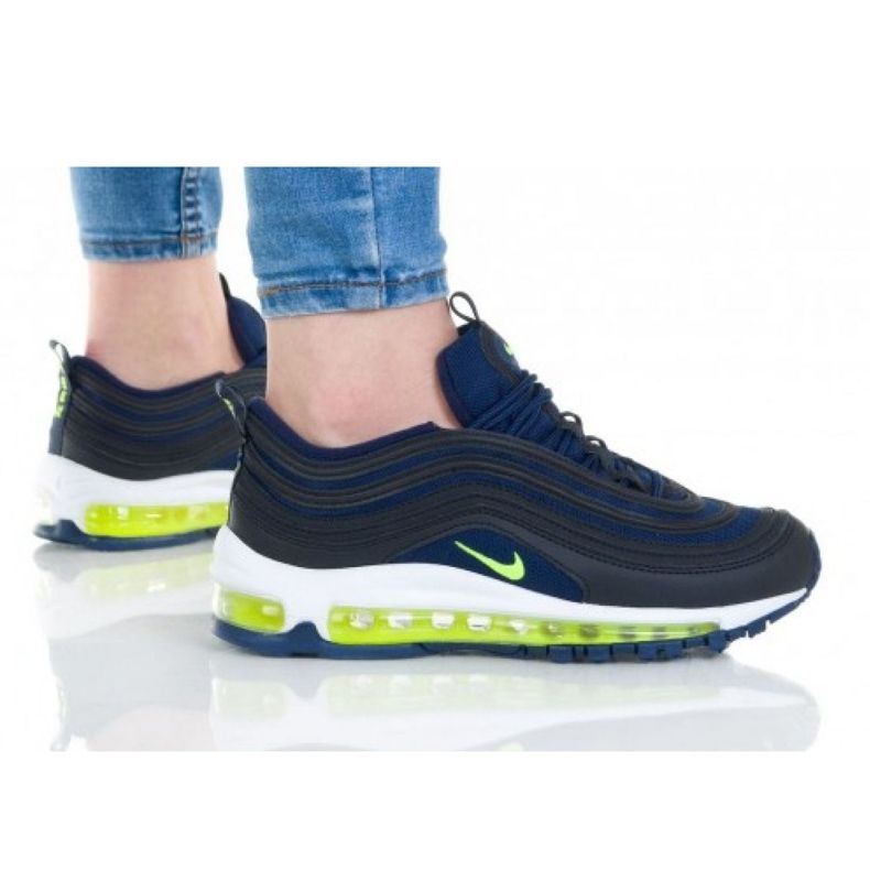 Nike Air Max 97 Gs Jr 921522-018 shoe black navy blue
