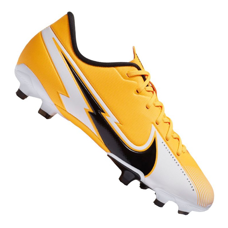 Nike Vapor 13 Academy Mg Jr AT8123-801 football shoes multicolored yellows