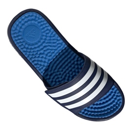 adidas blue slippers