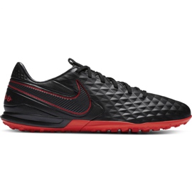 Nike Tiempo Legend 8 Pro M Tf AT6136 060 football boots black black Nike Tiempo Legend 8 Pro M Tf AT6136 060 football boots black black
