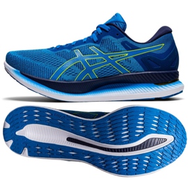 Asics GlideRide M 1011A817-401 running shoes blue