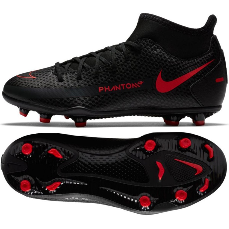 Nike Phantom Gt Club Df FG / MG Jr CW6727-060 football shoes multicolored black