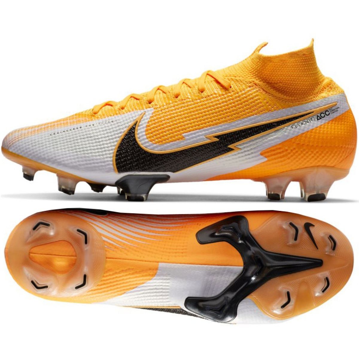 Nike Mercurial Superfly 7 Elite Fg M Aq4174 801 Soccer Shoes Orange Multicolored Butymodne Pl