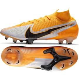 Nike Mercurial Superfly 7 Elite Fg M AQ4174-801 soccer shoes multicolored orange Nike Mercurial Superfly 7 Elite Fg M AQ4174-801 soccer shoes multicolored orange
