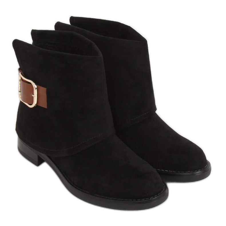 Black women's boots UK19P Black