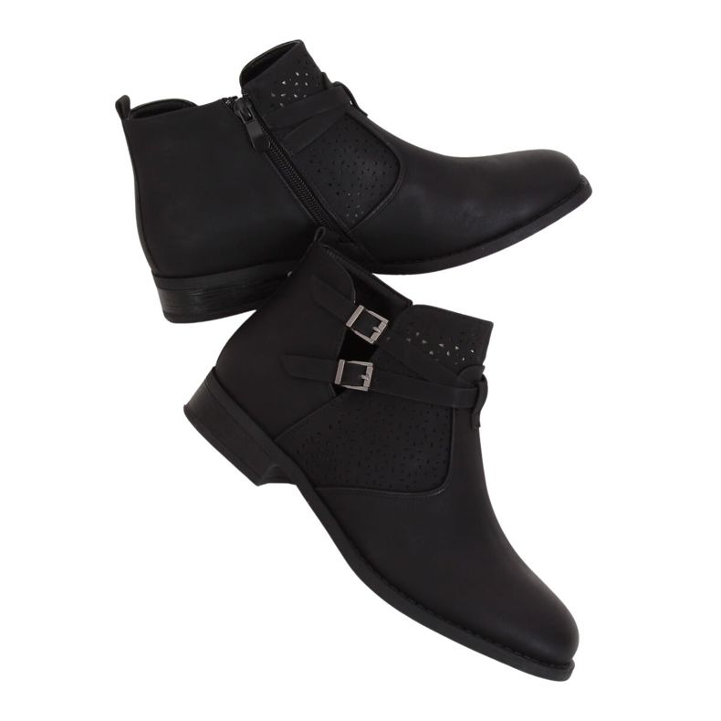 Black women's shoes CH2003 Black