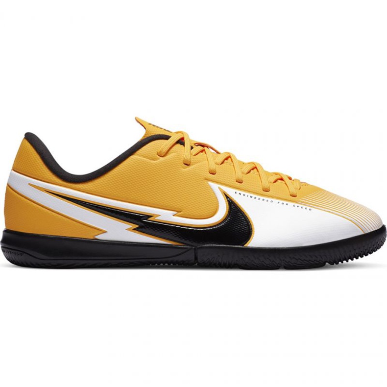 Nike Mercurial Vapor 13 Academy Ic Jr AT8137 801 soccer shoes yellow yellows