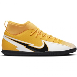 Nike Mercurial Superfly 7 Club Ic Jr AT8153 801 football shoes yellow yellow