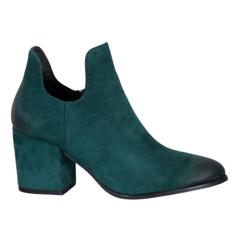 VINCEZA low boots green VINCEZA low boots green