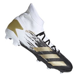 Adidas Predator 20.3 Fg M FW9196 football boots black, white, black, gold white Adidas Predator 20.3 Fg M FW9196 football boots black, white, black, gold white