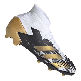 Adidas Predator 20.1 Fg Jr FW9208 football boots black, white, black, gold white