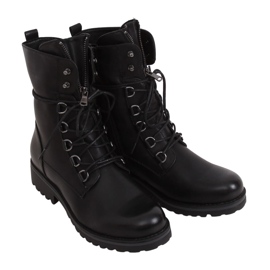 Military boots black BZ66017-KB Black Military boots black BZ66017-KB Black