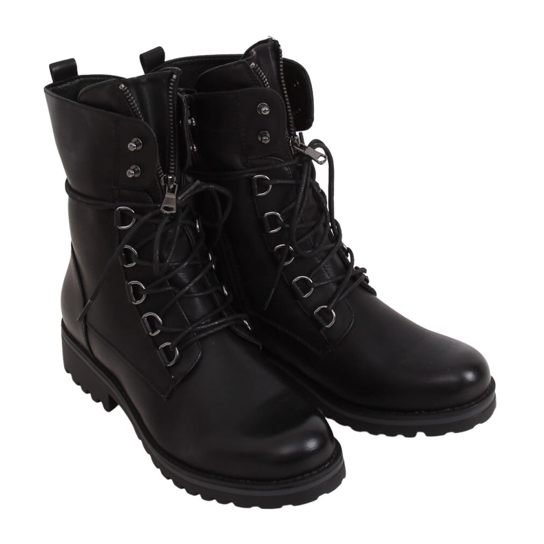 Military boots black BZ66017-KB Black