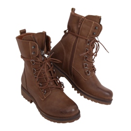 Military brown boots workery BZ66017-KB Khaki Military brown boots workery BZ66017-KB Khaki