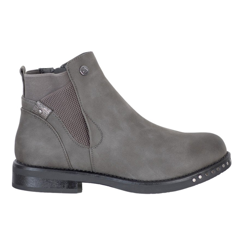 Goodin Eco-leather boots grey Goodin Eco-leather boots grey