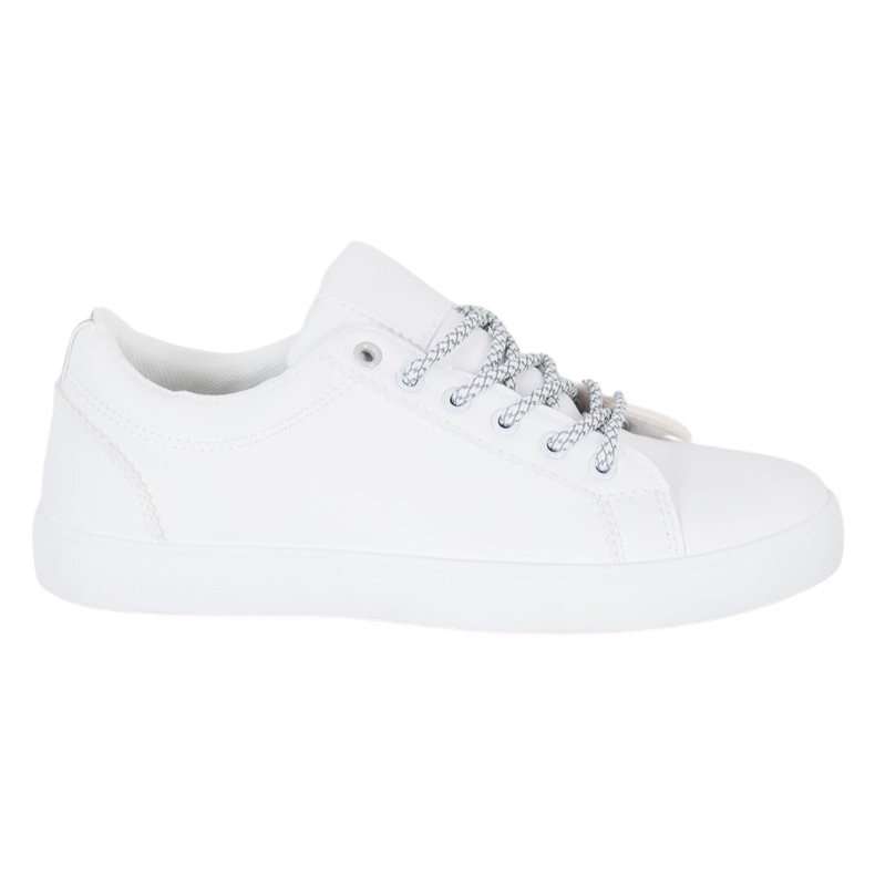 SHELOVET Sneakers With Decorative Laces white