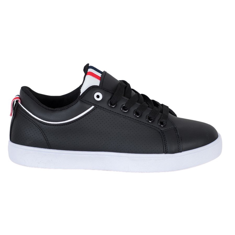 SHELOVET Stylish Sneakers With Eco Leather black