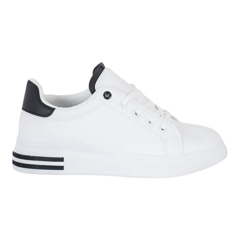 SHELOVET Fashionable Tied Sneakers white