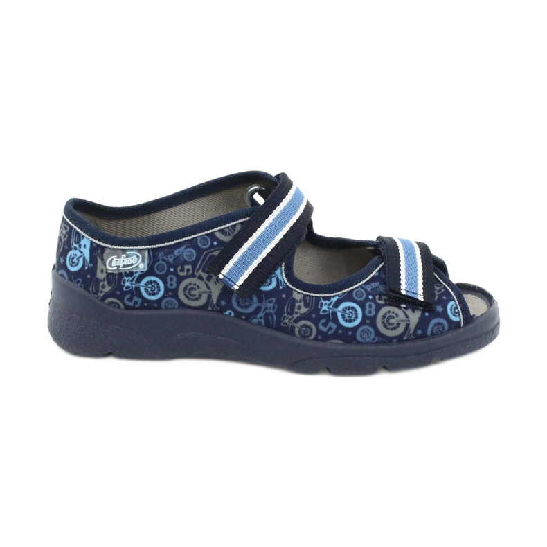 Befado children's shoes 969Y159 navy blue blue