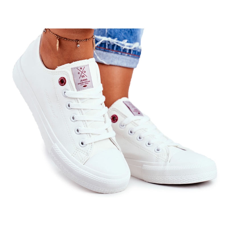 Women's Sneakers Cross Jeans White DD2R4030