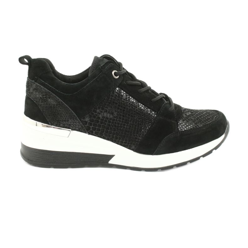 Women's sports shoes tied Filippo DP1505 / 20 black Women's sports shoes tied Filippo DP1505 / 20 black