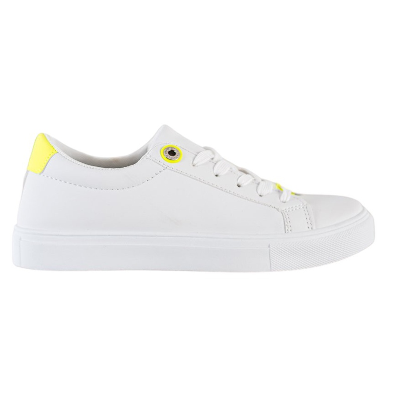 SHELOVET Sneakers With Eco Leather white