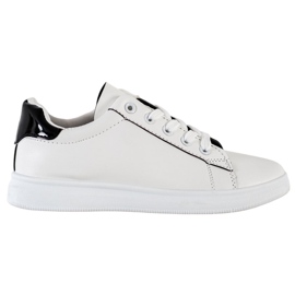 SHELOVET Classic Sport Shoes white black