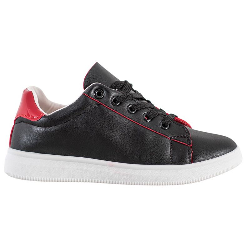 SHELOVET Classic Sport Shoes black red SHELOVET Classic Sport Shoes black red