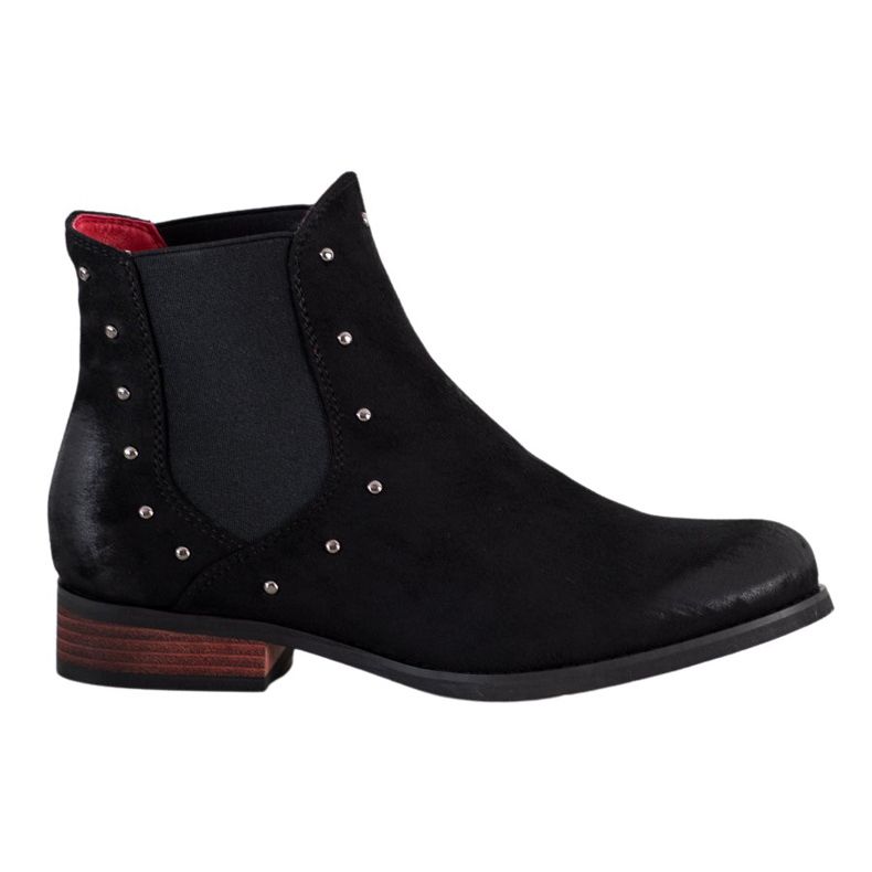 Goodin Black Chelsea Boots With Accessories