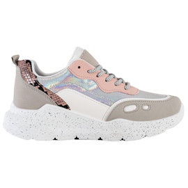 Kayla Sneakers With Holo Effect multicolored