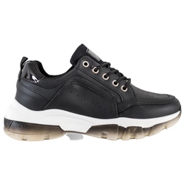 SHELOVET Eco Leather Sneakers black SHELOVET Eco Leather Sneakers black