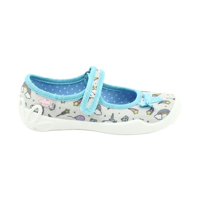 Befado children's shoes 114X391 blue grey Befado children's shoes 114X391 blue grey