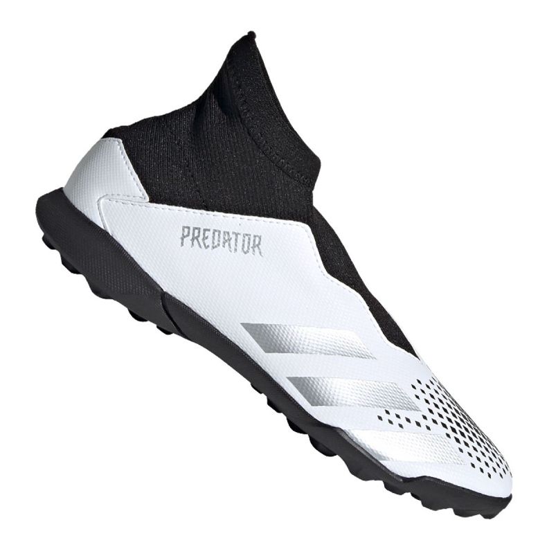 Adidas Predator 20.3 Ll Tf Jr FW9211 football boots black, white, black, gray / silver white