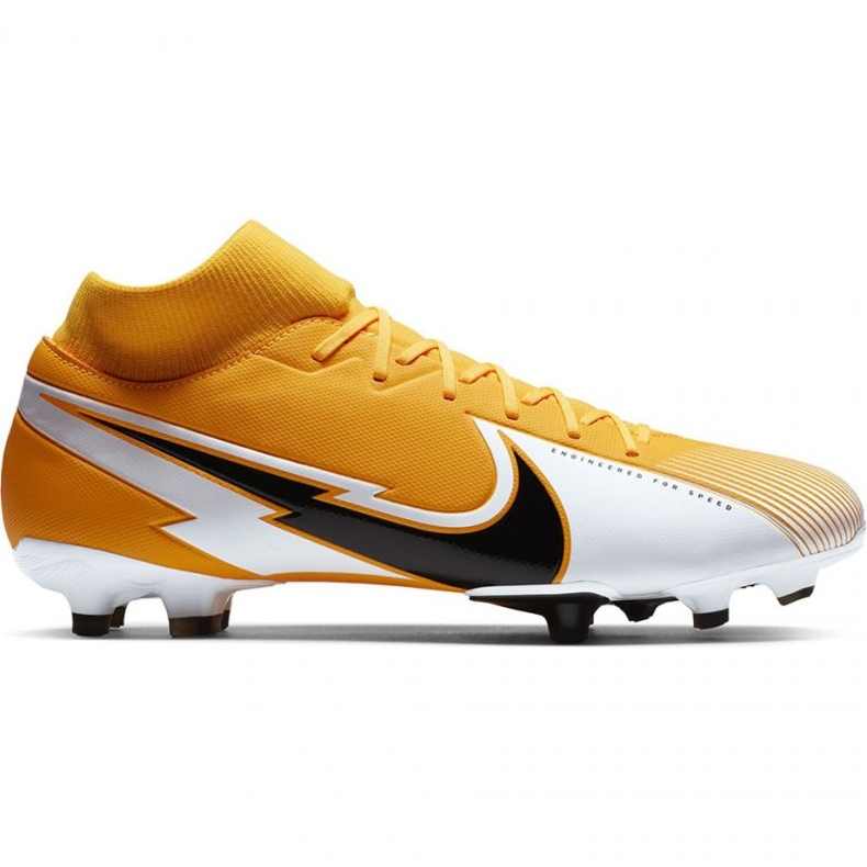 Nike Mercurial Superfly 7 Academy M FG / MG AT7946 801 football shoes multicolored oranges and reds