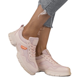 Pink fashionable sports shoes C051 Pink fashionable sports shoes C051