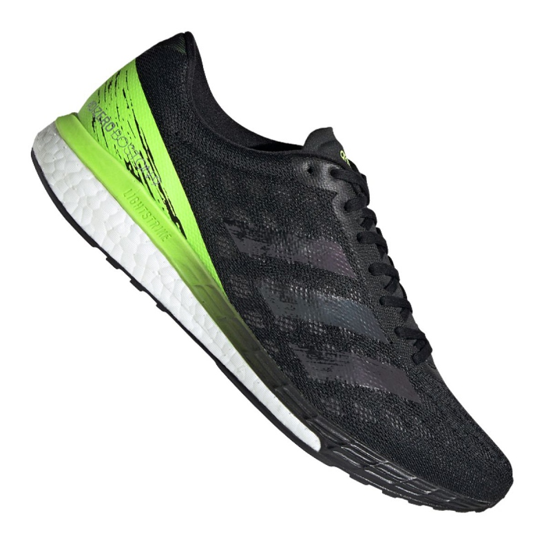 Running shoes adidas Adizero Boston 9 m M EG4657 black green