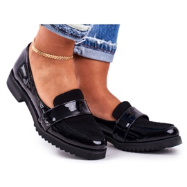 Women's Loafers Lordsy Patent Leather Black Nicole 2589 Women's Loafers Lordsy Patent Leather Black Nicole 2589